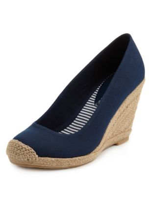 High Heel Wedge Espadrilles with Insolia® | M&S Collection | M&S