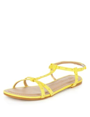 Studded T-Bar Sandals | M&S Collection | M&S