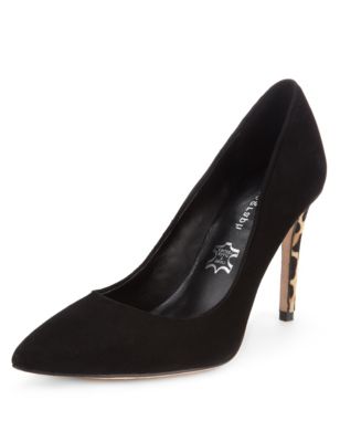 Suede Water Resistant Court Shoes with Insolia® | Autograph | M&S