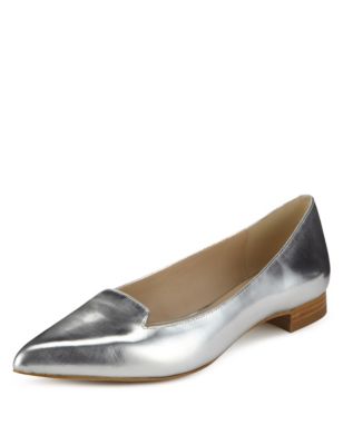 Albert Flat Pointed Toe Pumps with Insolia Flex® | Autograph | M&S
