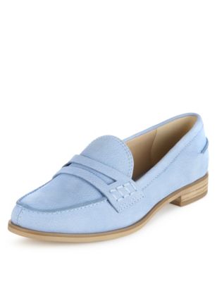 Leather Penny Loafers with Insolia Flex® | Autograph | M&S