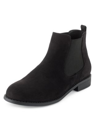 Faux Suede Chelsea Ankle Boots with Insolia Flex® | M&S Collection | M&S