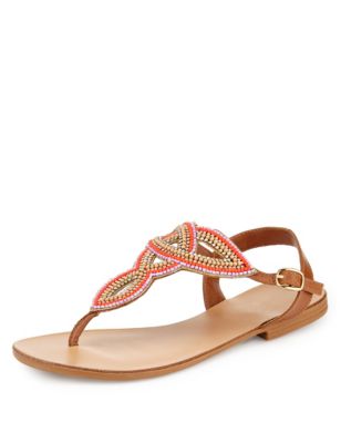 Beaded Sandals | M&S Collection | M&S