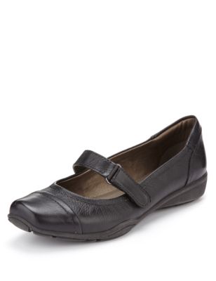 Leather Dolly Shoes | Footglove™ | M&S
