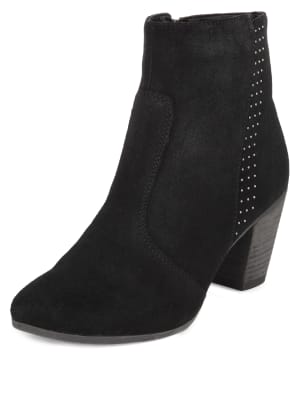 Stain Away™ Suede Ankle Boots with Insolia® | Indigo Collection | M&S