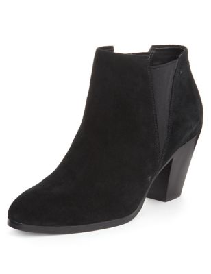 Twiggy for M&S Collection Suede Chelsea Boots with Insolia® | Twiggy | M&S