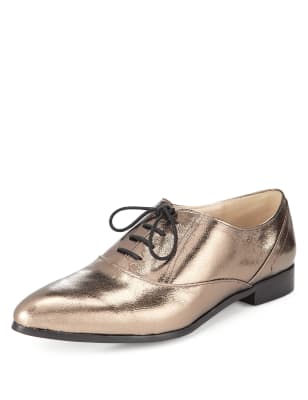 Womens clearance gold brogues