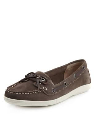 Bow Boat Shoes | Footglove™ | M&S