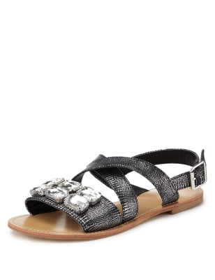 m&s flat sandals