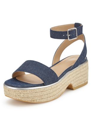 Ankle Strap Wedge Sandals | Limited Edition | M&S