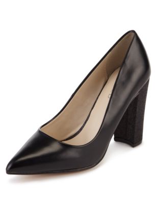 Pointed Toe High Heel Court Shoes with Insolia® | Limited Edition | M&S