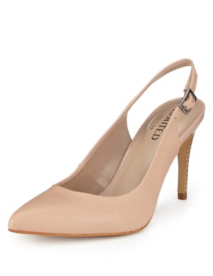 High Cut Slingback Court Shoes with Insolia® | Limited Edition | M&S