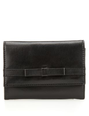 Leather Bow Purse | M&S Collection | M&S