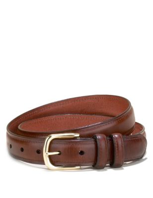 Leather Double Keeper Belt | Blue Harbour | M&S