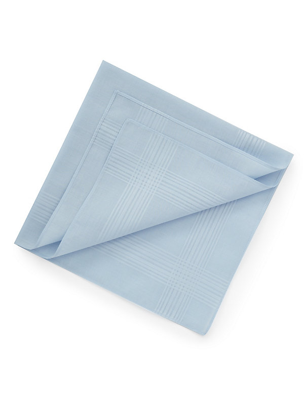 7pk Antibacterial Pure Cotton Handkerchiefs with Sanitized Finish® - CA