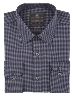 Cotton Rich Easy to Iron Checked Shirt | M&S Collection | M&S