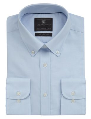 Pure Cotton Regular Fit Oxford Shirt | M&S Collection | M&S