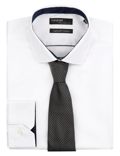 Premium stropdas van zuivere zijde met kleine stippen