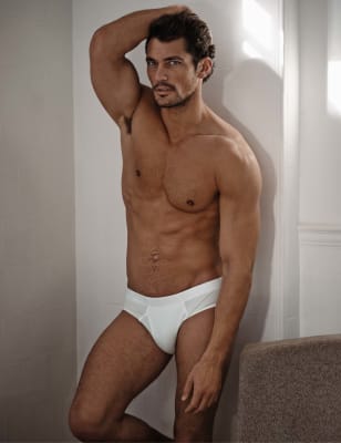 2 Pack Stretch Cotton Briefs  - CH