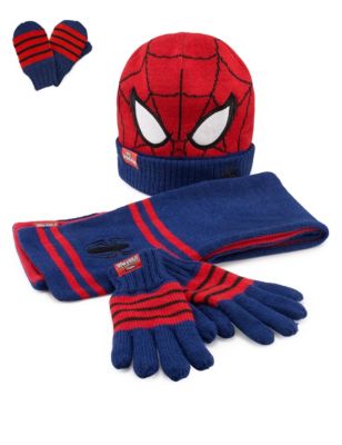 Spider-Man™ Hat, Scarf & Gloves Set | M&S