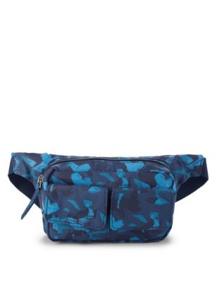 Kids' Camouflage Print Bum Bag | M&S