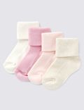 4 Pack of Baby Socks (0-24 Mths)