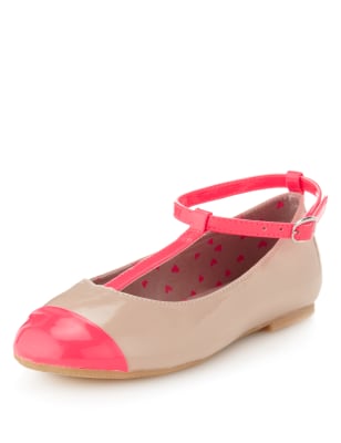 t bar ballet pumps