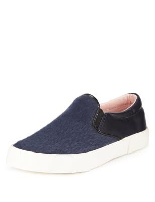 Kids' Hair Slip-On Trainers | M&S