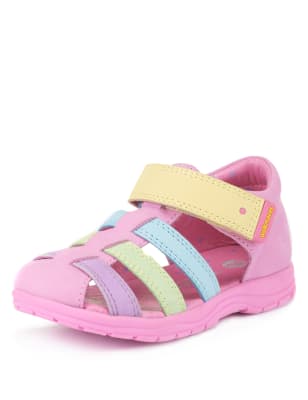 Walkmates Leather Cross Strap Sandals (Younger Girls) | M&S