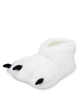 Polar bear feet discount slippers