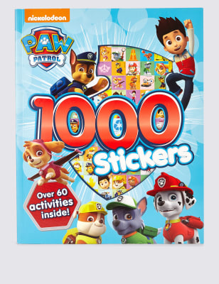 paw patrol sticker box