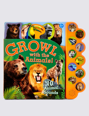 10 Button Sound Book Growl | M&S