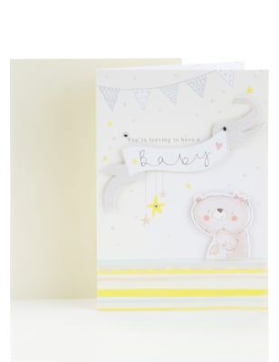 Leaving to Have a Baby Card | M&S