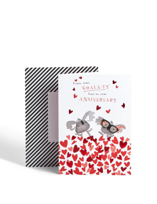 Awesome 22 Koala Anniversary Card