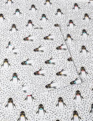 Cute Penguin Wrapping Paper - US