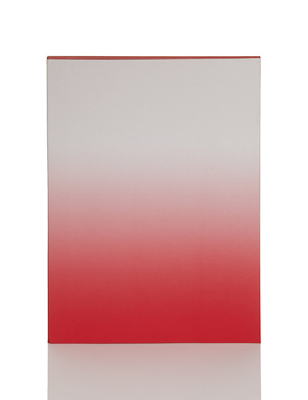 Cahier de papeterie rouge formatB5  - LU