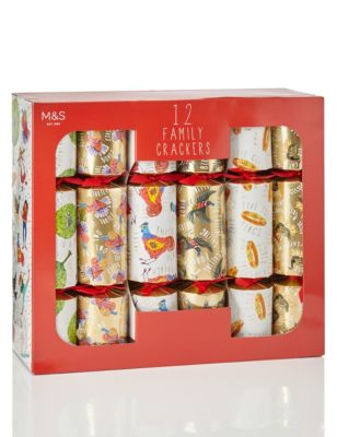 12 Days of Christmas Family Crackers | M&S
