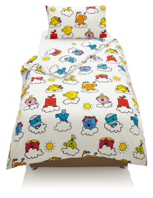 Mr Men Cloud Print Bedding Set M S