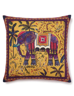 red elephant cushion