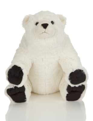 polar bear soft toy large