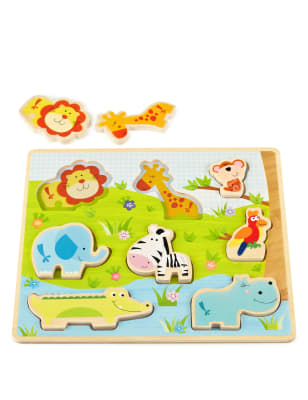 Jungle Wooden Puzzle | M&S