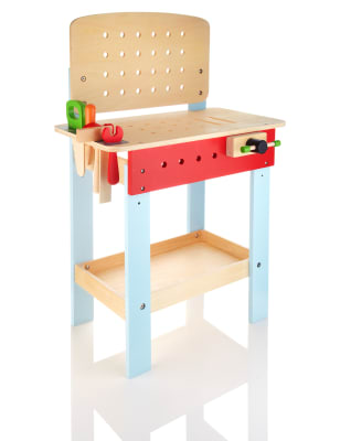argos wooden tool bench