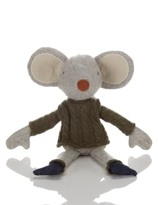 mothercare mouse soft toy