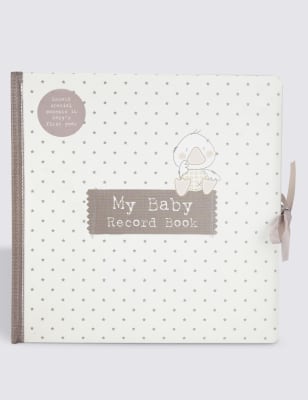 baby record book m&s