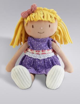 Emily button 2024 rag doll