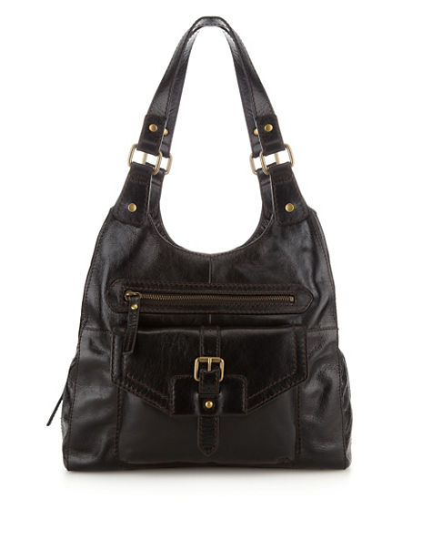 Leather Hobo Bag | M&S Collection | M&S