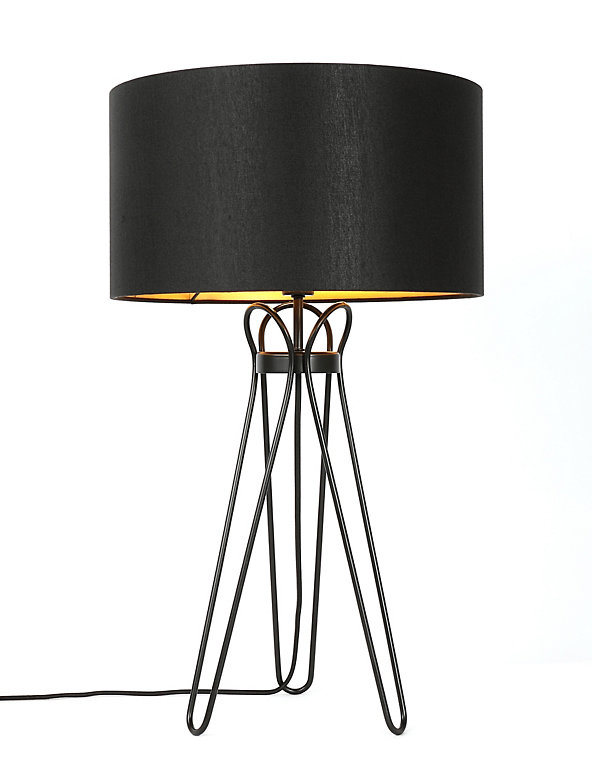 Hairpin Tripod Table Lamp M S, Black Tripod Table Lamp Targets