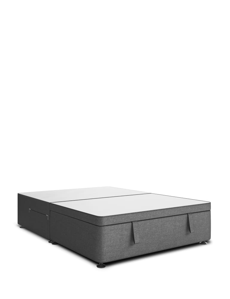 Half ottoman best sale half drawer bed