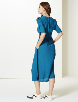 marks and spencer women's midi dresses
