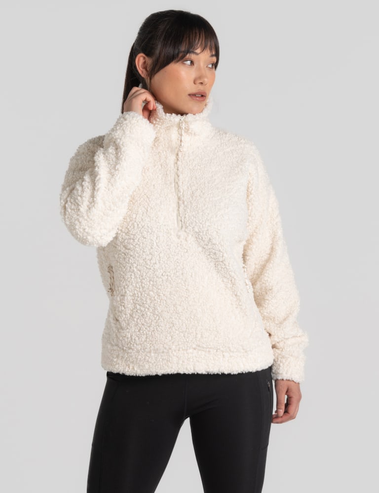 Marks and spencer funnel neck fleece deals